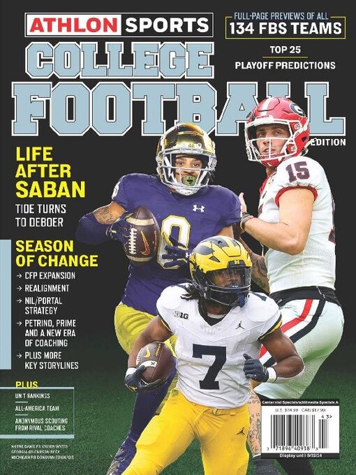 Title details for Athlon Sports: National College Football 2024 by A360 Media, LLC - Available